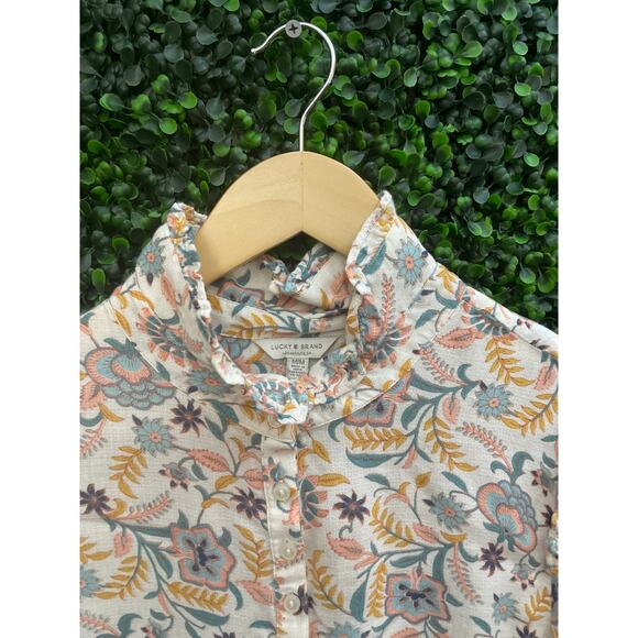 Lucky Brand, Floral Women's Blouse Size M - Picture 2 of 9